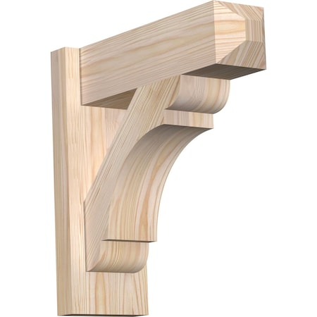 Ekena Millwork Olympic Smooth Craftsman Outlooker, Douglas Fir, 5 1/2"W x 16"D x 16"H OUT06X16X16OLY04SDF